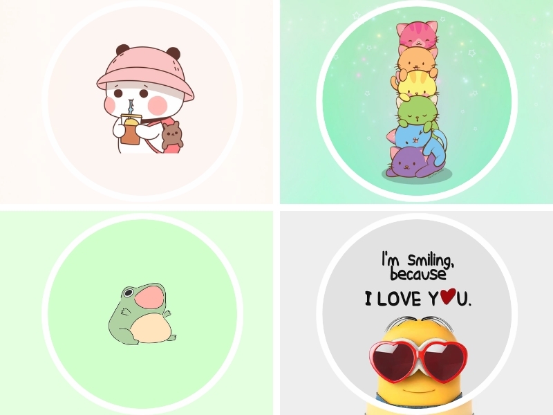 Ảnh avatar hoạt hình đẹp, dễ thương 3