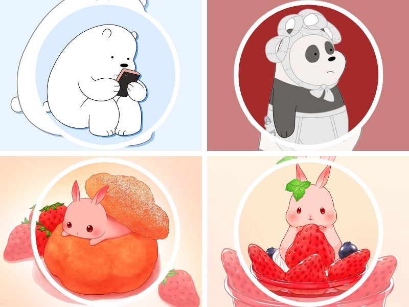 Ảnh avatar hoạt hình đẹp, dễ thương 4