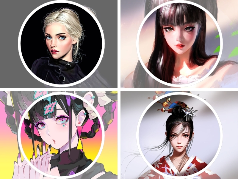 Ảnh avatar đẹp cho bạn gái 4