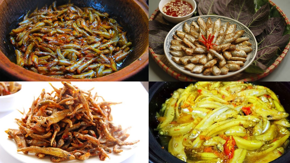 Cá lòng tong là một món đặc sản được dùng để làm ra rất nhiều món ăn