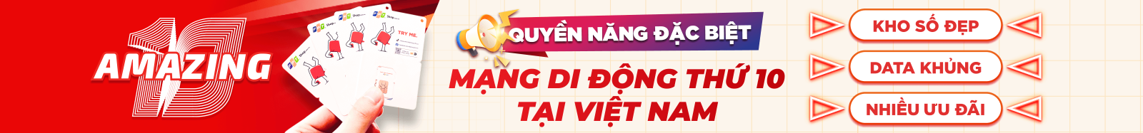 Mạng di động FPT là nhà mạng thứ 10 tại Việt Nam