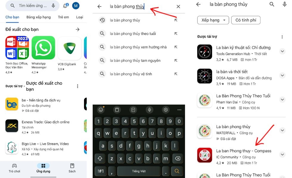 Tải La bàn phong thủy cho Android