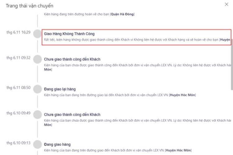Seller Own Fleet tra cứu vận đơn (hình 8)