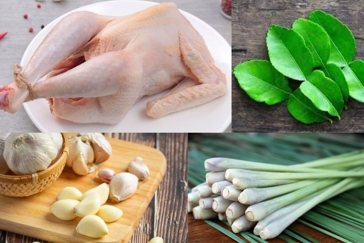 hấp gà bằng nồi cơm điện (hình 1)