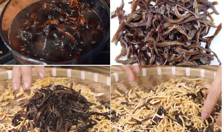 Sơ chế nấm mèo