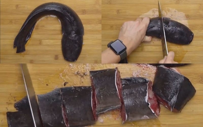 Sơ chế thật sạch cá trê