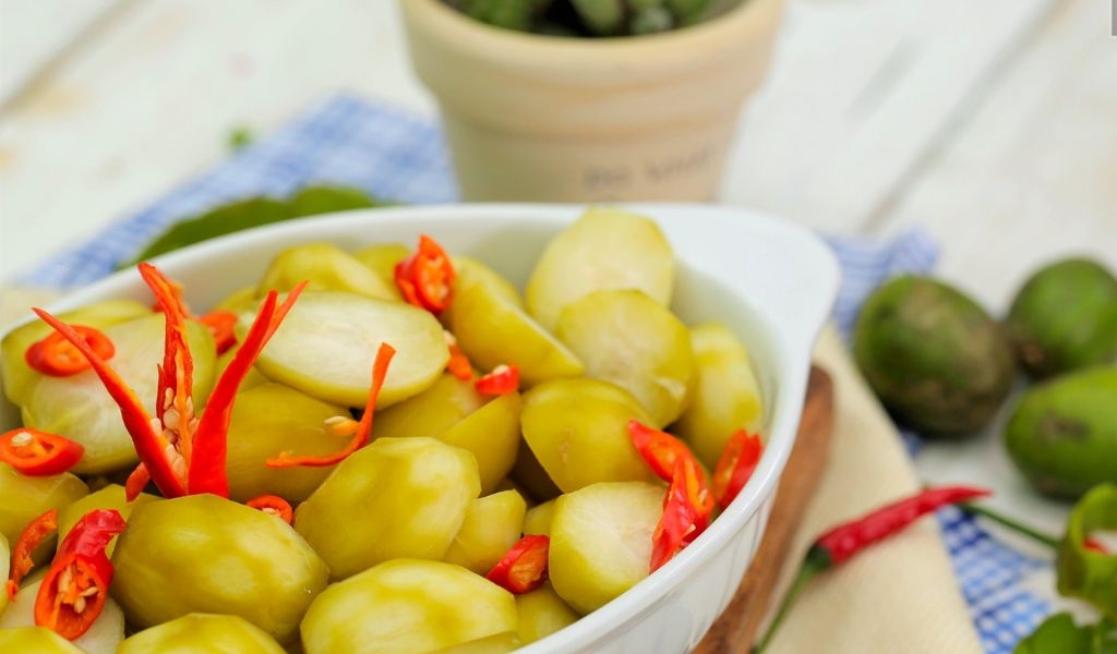 Cách làm cóc chua ngọt ăn liền, cóc muối ớt đơn gỉan, ăn được ngay và bảo quản lâu 2