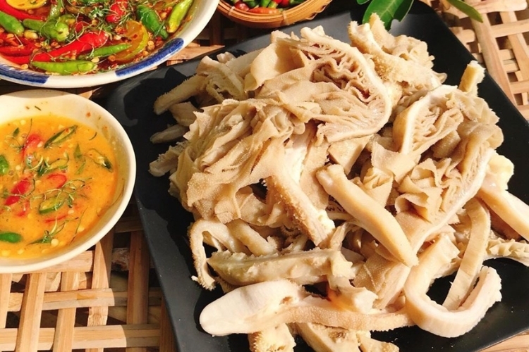 Giới thiệu món lòng bò luộc mềm ngon