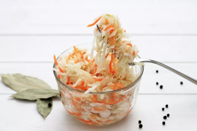 Thành phẩm dưa cải chua ngọt bằng bắp cải