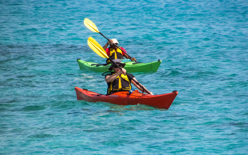 Chèo thuyền Kayak mang lại nhiều lợi ích cho sức khỏe