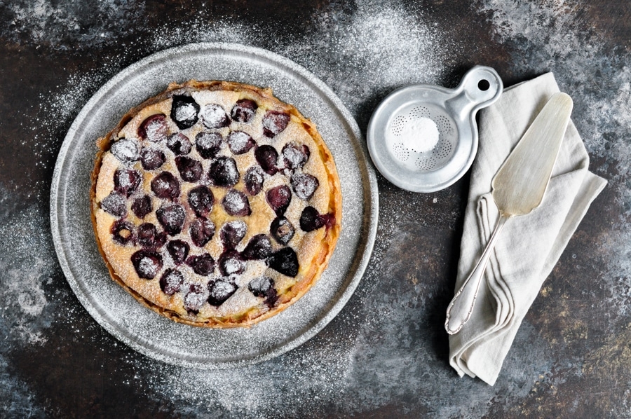 Cherry clafoutis 