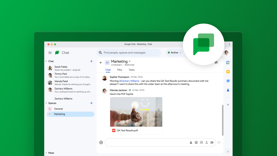 Các công cụ chính của Google Workspace - Google Chat