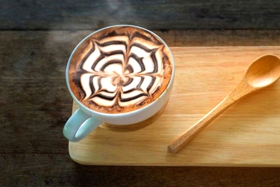 Cà phê Mocha nóng chuẩn vị
