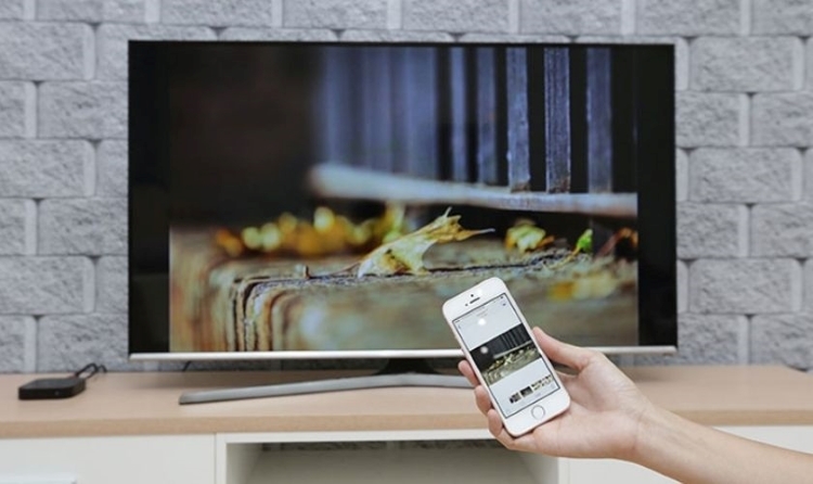 màn hình youtube bị thu nhỏ trên tivi samsung 1