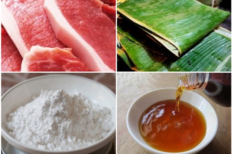 Nguyên liệu làm chả giò