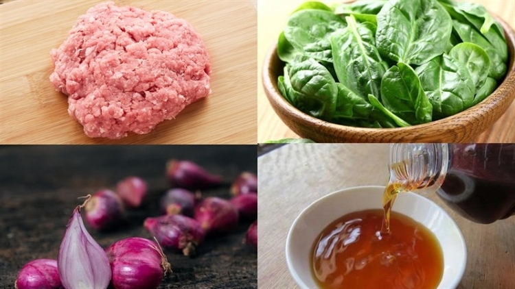 cách nấu canh mồng tơi 1