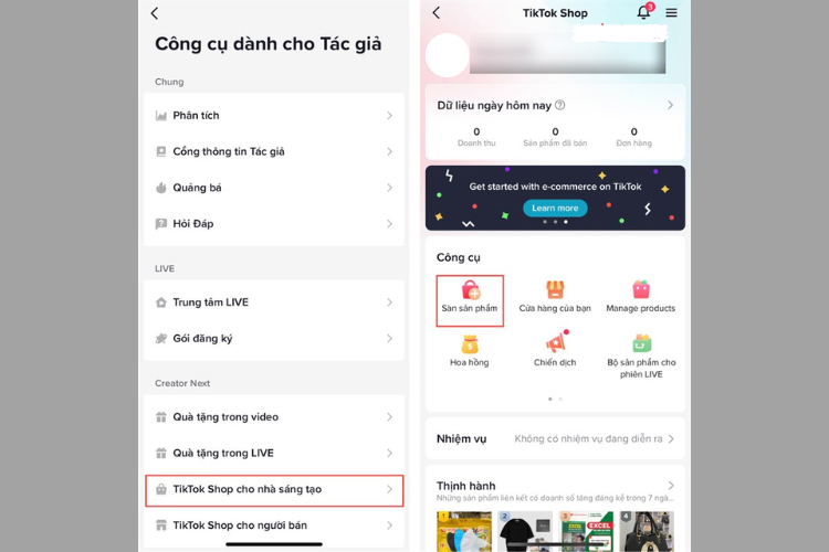 Hướng dẫn Affiliate TikTok