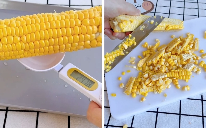 Tách hạt bắp