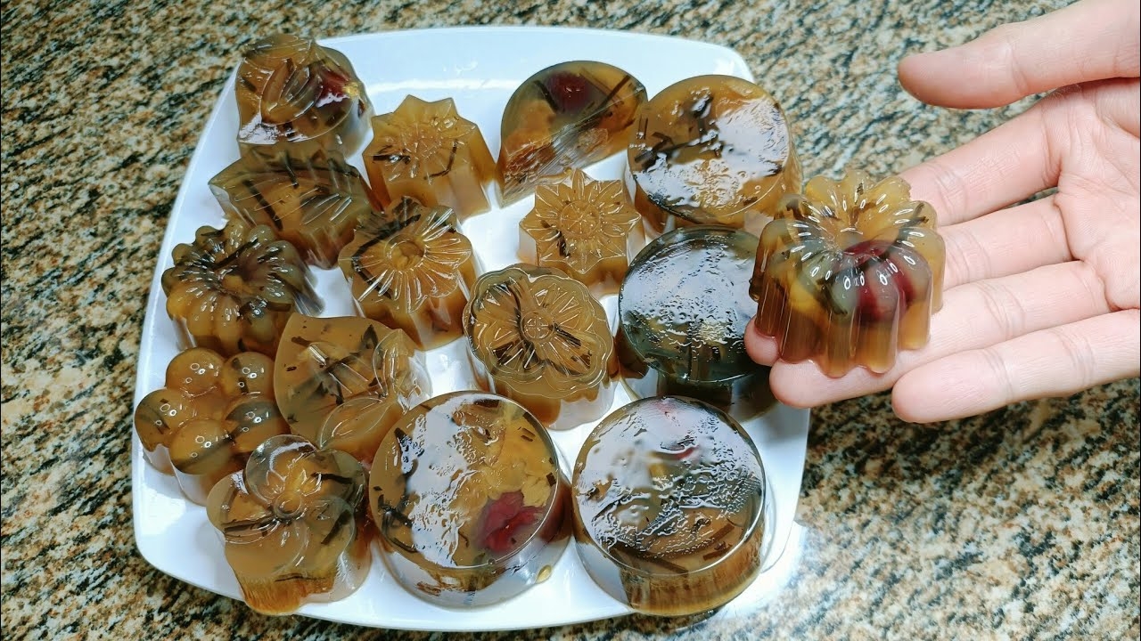 10 cách làm thạch rau câu thơm ngon, dai giòn hấp dẫn và có nhiều màu sắc đẹp mắt 9