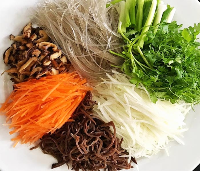 miến xào mực khô 4