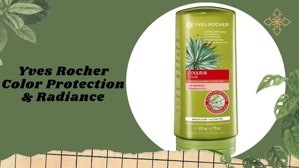 Yves Rocher Color Protection & Radiance là sản phẩm dành riêng cho tóc nhuộm
