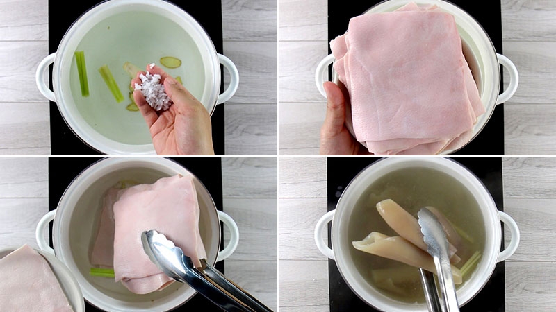 2 cách làm da heo chiên giòn bằng nồi chiên không dầu giòn rụm thơm ngon mà không ngấy 2