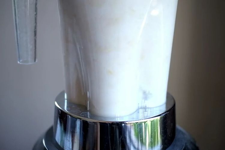 Ngâm và xay nhuyễn yến mạch