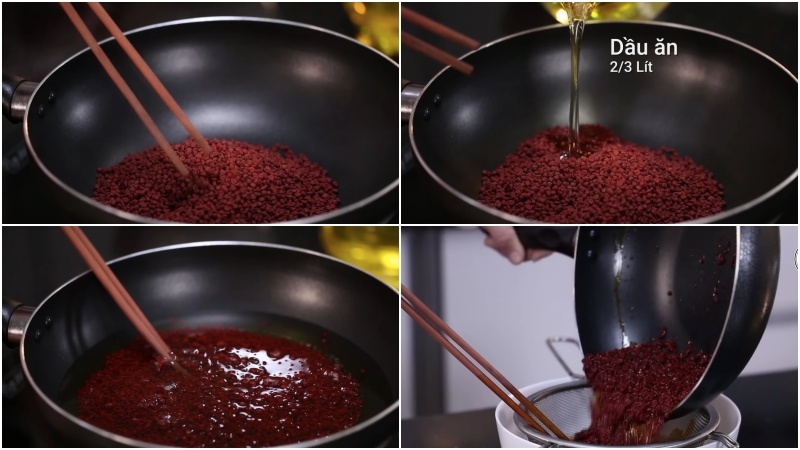 Thắng và lọc dầu điều