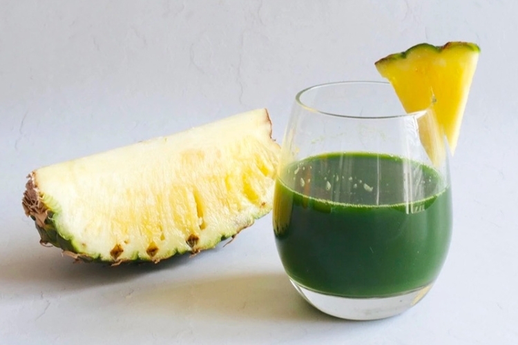 Nước ép rau má mix dứa