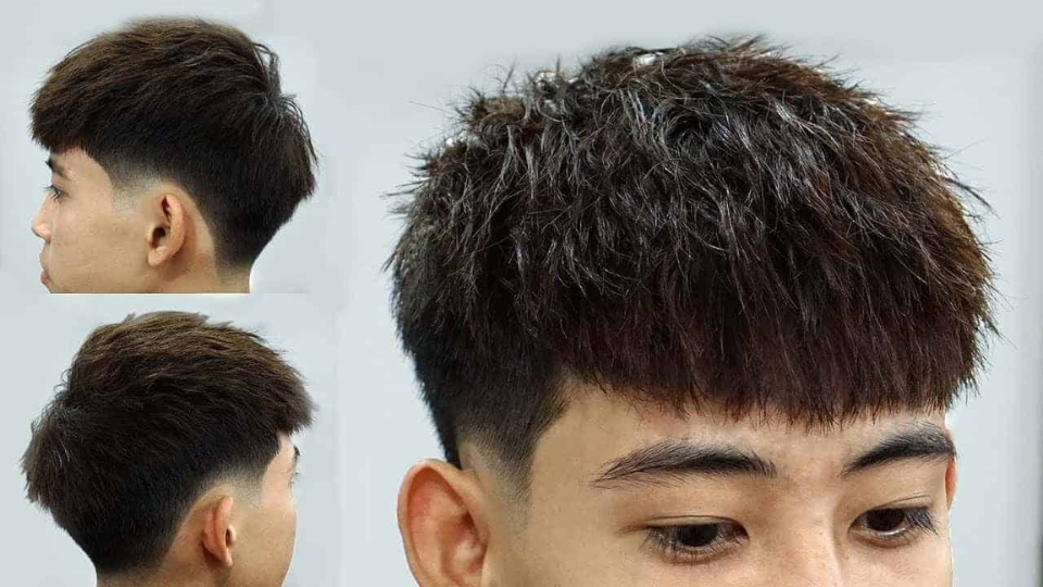 Tóc Mohican cho khuôn mặt dài