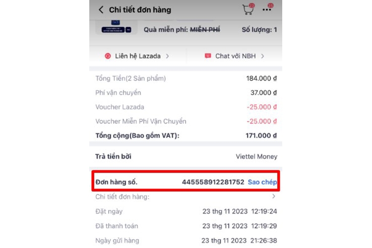 tra cứu giúp lô hàng Lazada (hình 9)