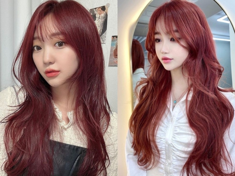 Màu tóc đẹp 2024 - hình 2