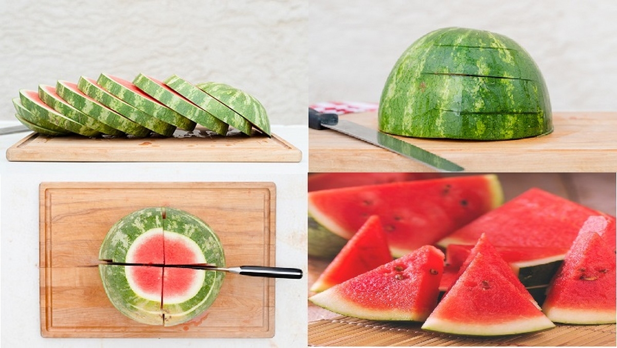 cách cắt dứa hấu đẹp - hình 5