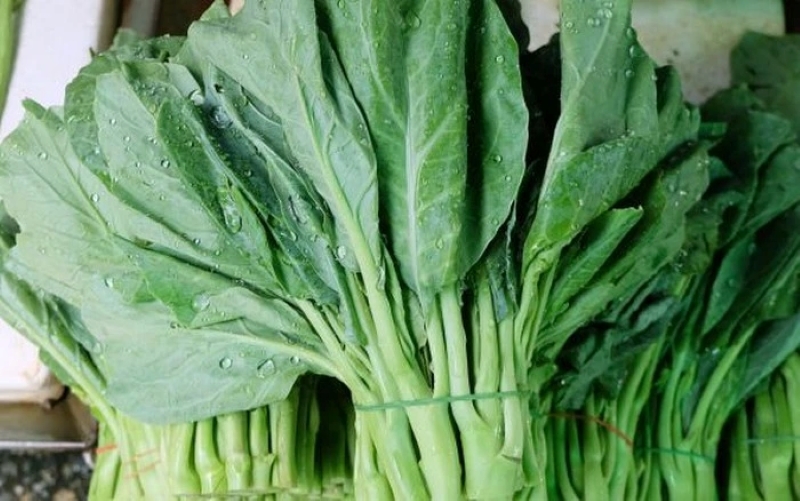 Chọn mua cải rổ giòn, ngon