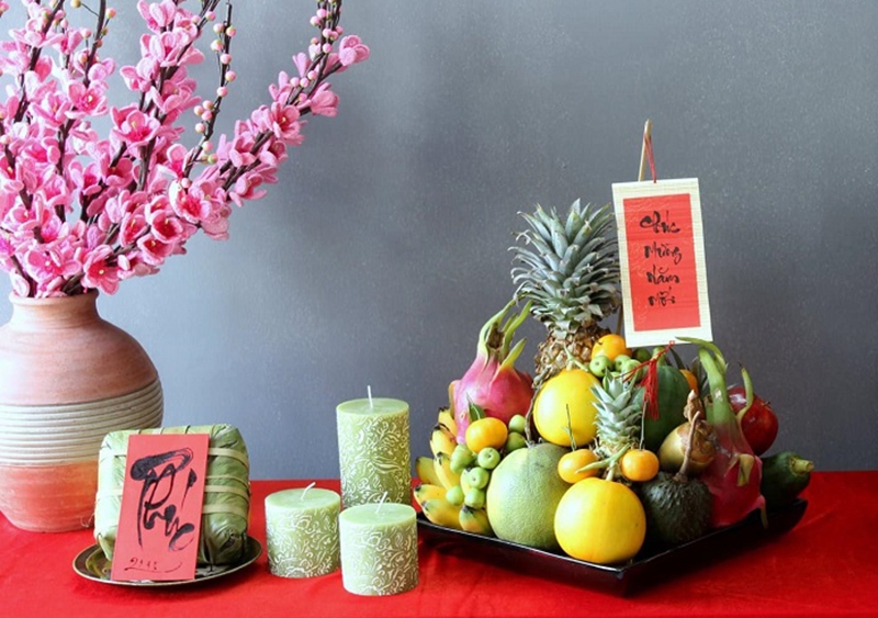 Cần sắp xếp mâm ngũ quả hài hòa