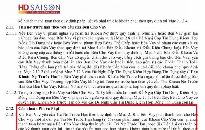 tra cứu khoản vay HD SAISON - hình 10