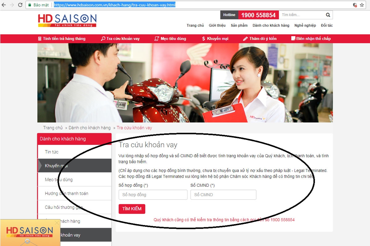 tra cứu khoản vay HD SAISON - hình 7