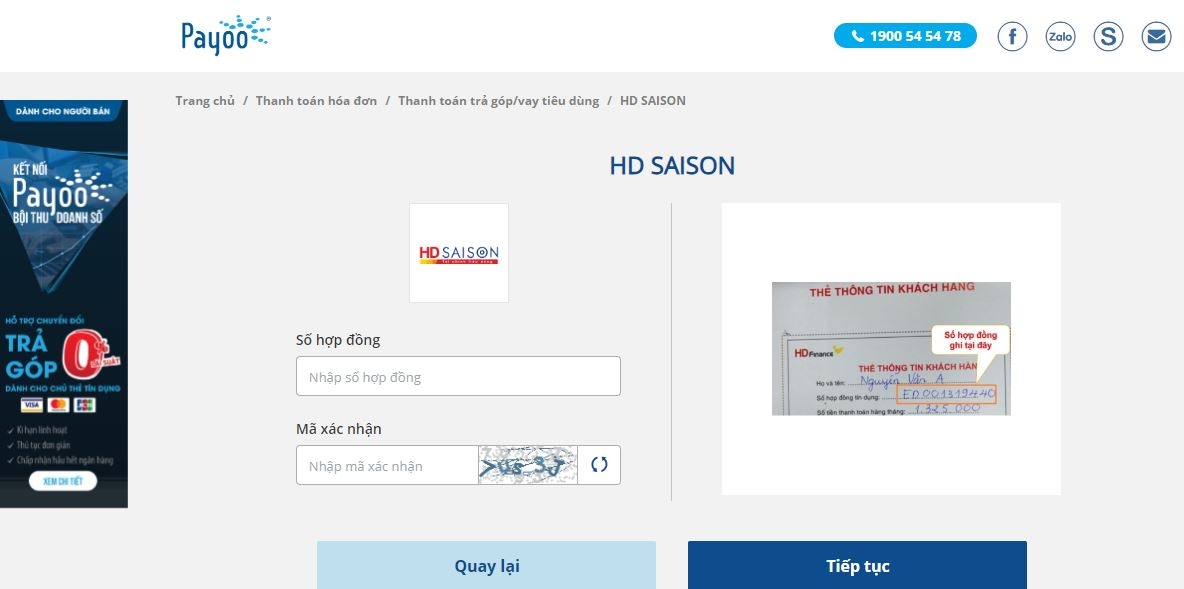 tra cứu khoản vay HD SAISON - hình 9