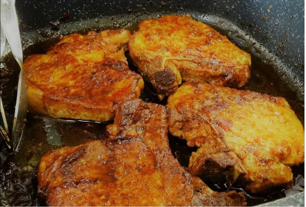 Bước 3: Nướng sườn