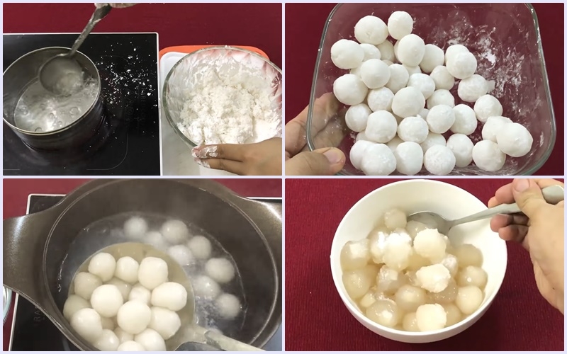 Hoàn thành các viên trân châu trắng