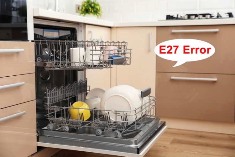 Mã lỗi E27 máy rửa chén Bosch