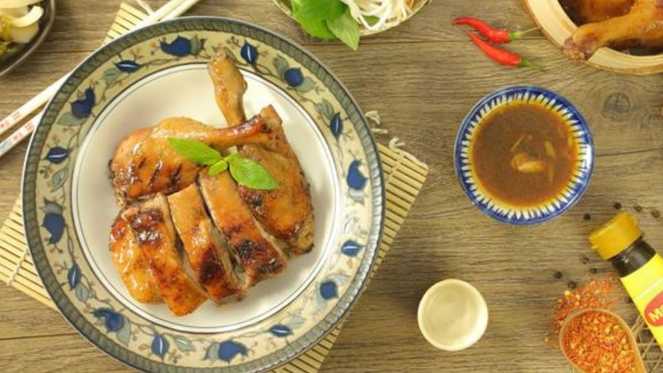 Vịt nướng dầu hào