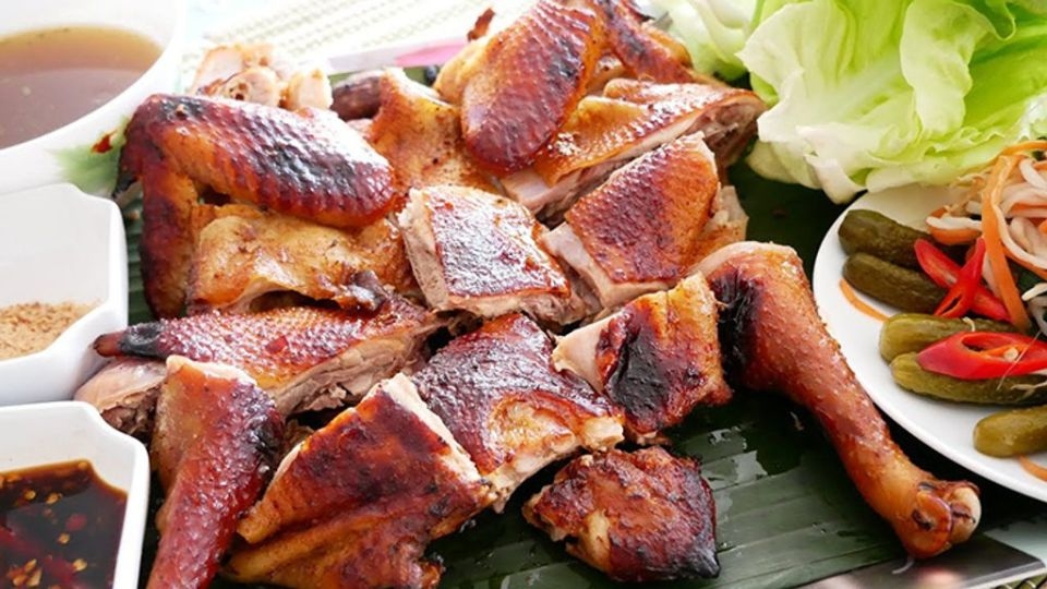 Vịt nướng lá chuối