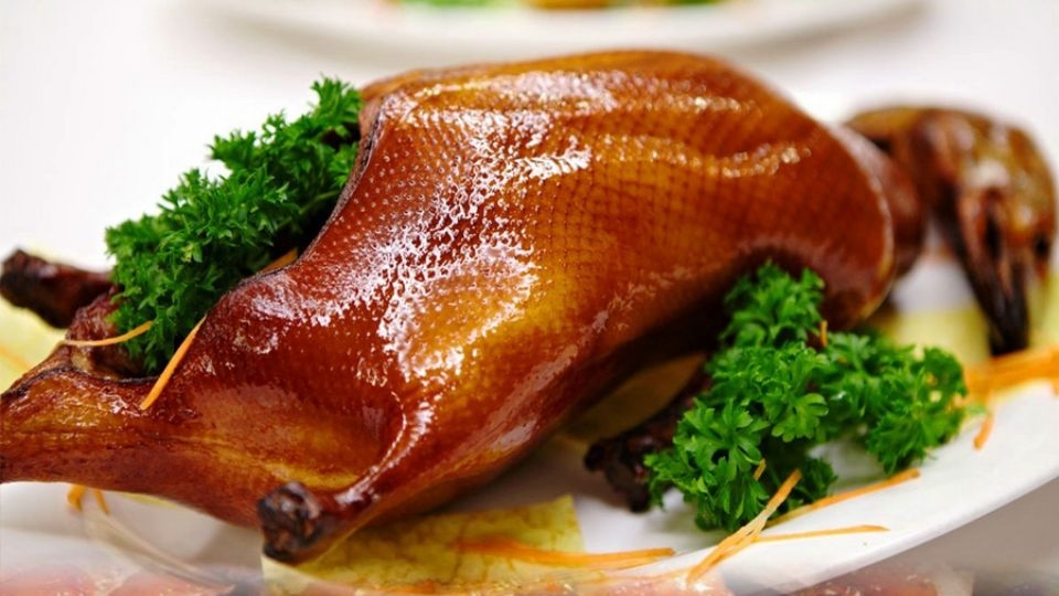 Vịt nướng lu