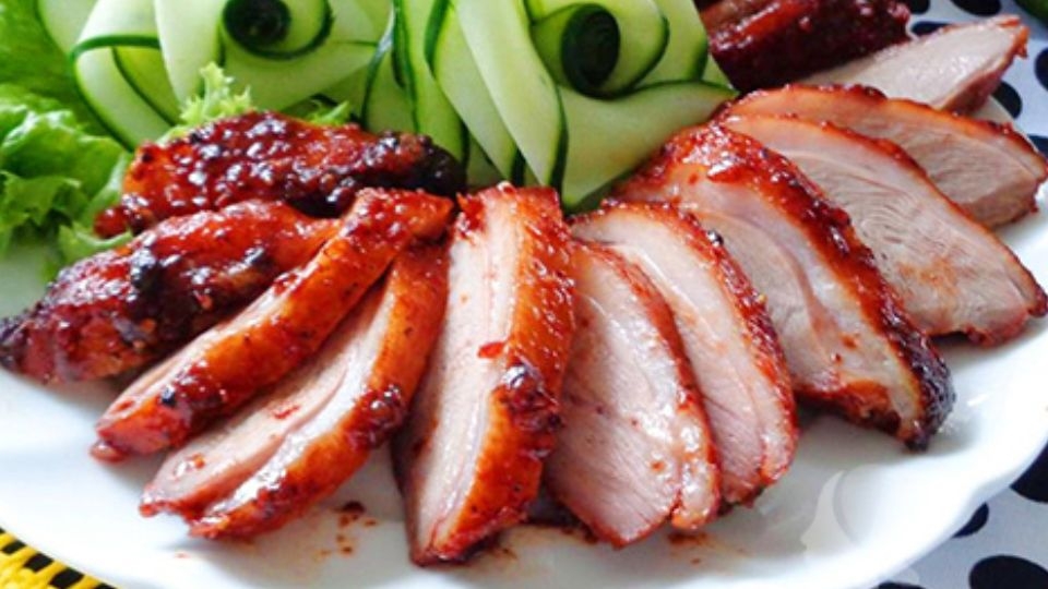 Vịt nướng xá xíu