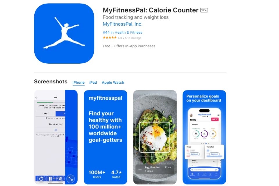 App tính calo thức ăn 3