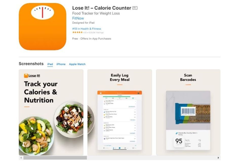 App tính calo thức ăn 9