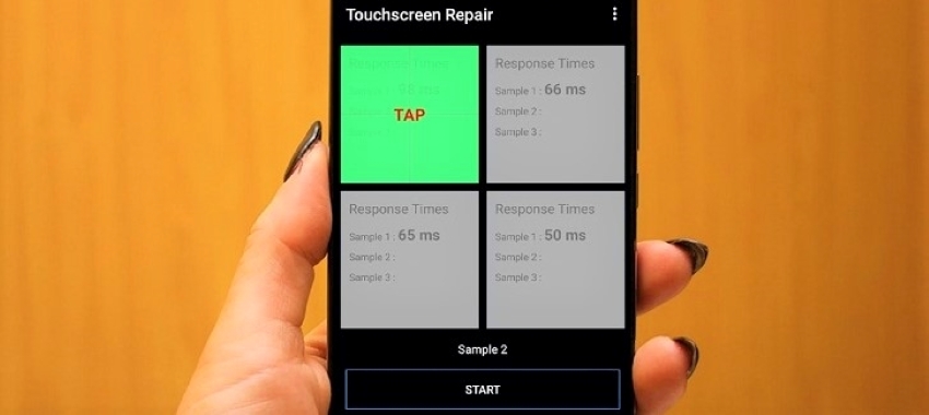 Kiểm tra độ trễ màn hình với Touchsreen Repair