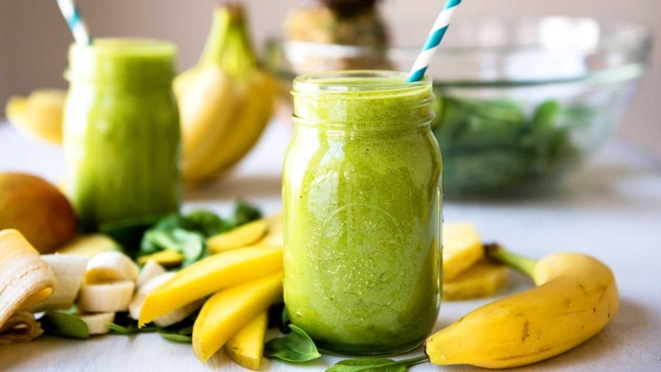 Sinh tố cải bó xôi