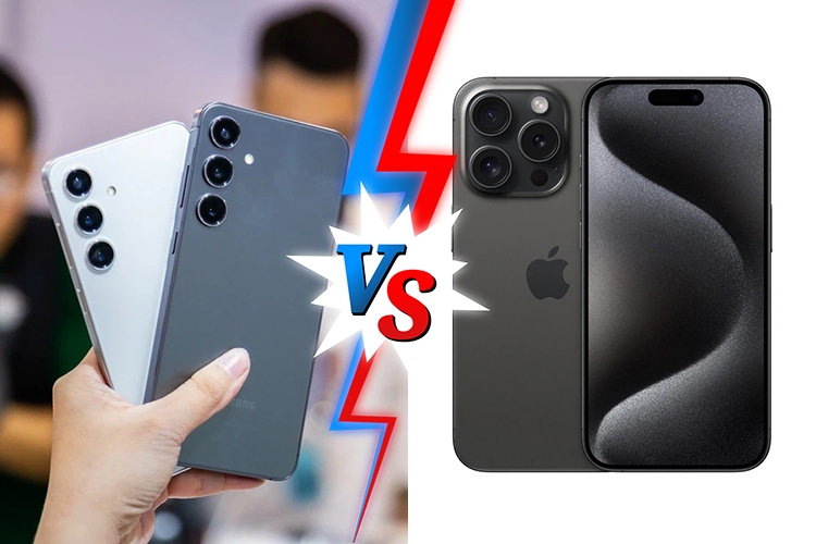So sánh Galaxy S24 Plus và iPhone 15 Pro (ảnh 1)